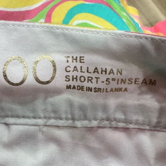 Lilly Pulitzer The Callahan Shorts 5in Inseam Women’s 00 - Picture 3 of 4